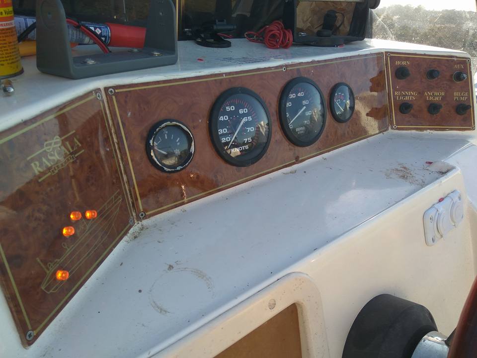 Boat cabin controls