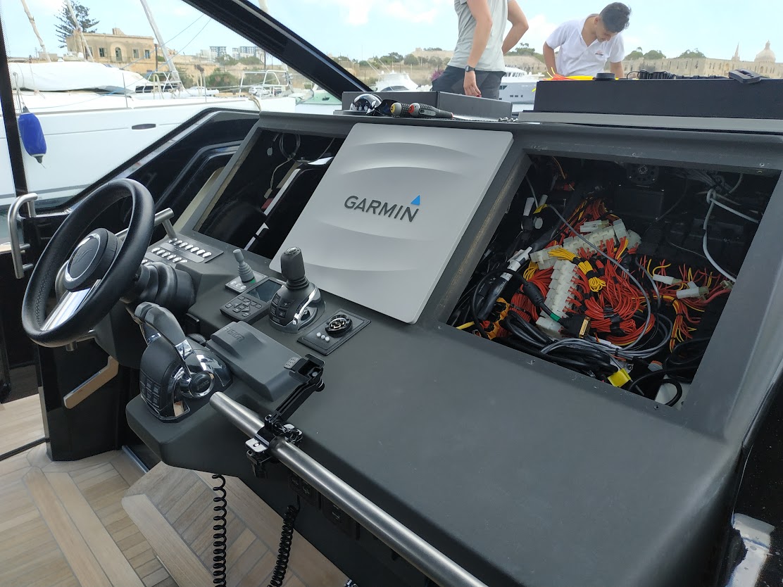 Electronics on a boat
